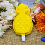 Pineapple Shape sicle Molds - Silicone Ice Candy Cream Mould, DIY Ice Kitchen tool - Neckline Detail by Nari Haat, In...