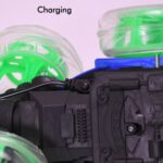 Rechargeable 360° Stunt Remote Control Car with 3D Lights & Music for Kids - Neckline Detail by Nari Haat, Indian et...