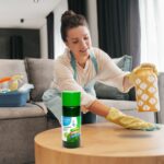 Mop Floor Surface Cleaner Liquid - Disinfectant, Insect Repellent - Closeup Embroidery by Nari Haat, Indian ethnic we...