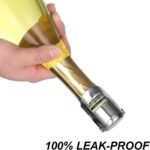 Stainless Steel Sealed Sparkling Champagne Bottle Stopper Big size - Image 6