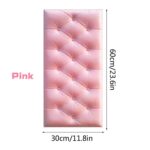 Pink 3D Adhesive Wallpaper for Living Room – Self Adhesive Home Decor - Image 7