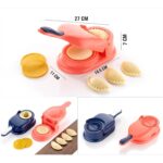 2-in-1 Dumpling Press Mould for Gujiya & Momos - Full Detail by Nari Haat, Indian ethnic wear, women clothing, design...
