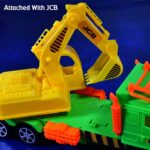 jcb Vehicle Dumper Truck Toy for Kids Boys - Sleeve Design by Nari Haat, Indian ethnic wear, women clothing, designer...
