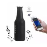 Bottle-Shaped Wireless Bluetooth Speaker with FM, USB & AUX Support - Neckline Detail by Nari Haat, Indian ethnic wea...