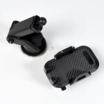 Car Dashboard Mobile Phone Holder – 3-in-1 Adjustable Smartphone Mount - Closeup Embroidery by Nari Haat, Indian et...