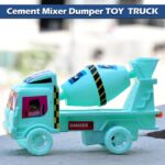 Big Size Heavy Duty Rotating Cement Mixer Dumper Truck Toys for Kids - Image 5