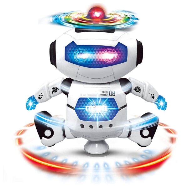 Dancing Robot with 3D Lights and Music. - Front View by Nari Haat, Indian ethnic wear, women clothing, designer suit