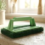 Tile cleaning multipurpose scrubber Brush with handle - Fabric Detail by Nari Haat, Indian ethnic wear, women clothin...