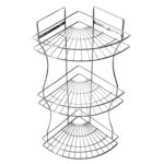 Multipurpose Stainless Steel Multi- 3 Tier Corner Storage Rack - Image 4