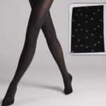 Body Stocking Cloth with Attractive Pattern & Soft Elastic Material - Front View by Nari Haat, Indian ethnic wear, wo...