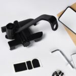 Mobile Phone Holder  View Mirror Mount Solid Metal Cradle for Bike and Phones - Full Detail by Nari Haat, Indian ethn...