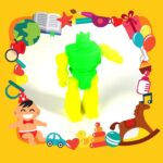 12pc Mix All New Toy And Plastic Pouch Mix All Types Playing Toy For Kids - Back View by Nari Haat, Indian ethnic wea...