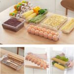 Refrigerator Organizer Bins Stackable Fridge Organizers Freezer, Kitchen, Cabinets - Image 5