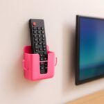 Wall Mounted Remote Storage Box with Side Hooks (4 Pcs Set) - Closeup Embroidery by Nari Haat, Indian ethnic wear, wo...