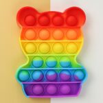 Bear  It Fidget Toys  Stress Relief Rainbow Toy ( 1 pcs ) - Closeup Embroidery by Nari Haat, Indian ethnic wear, wome...