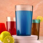 Premium 300ml Transparent Glass Set for Water, Juice & Cocktails (Set of 6) - Neckline Detail by Nari Haat, Indian et...