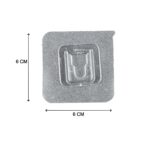 Self Adhesive Female Magic Transparent Sticker - Closeup Embroidery by Nari Haat, Indian ethnic wear, women clothing,...