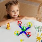 Baskets and balls fun toy for kids with 5 basket and 5 balls. - Back View by Nari Haat, Indian ethnic wear, women clo...