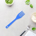 BENDABLE KIDS SILICONE HANDLE FORK | CHILDREN PLASTIC BABY FORK ( 1pc ) - Image 5