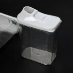 Kitchen Storage Jars & Container Set 3pc , Transparent Jar Set For home & Kitchen Use - Full Detail by Nari Haat, Ind...