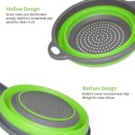 Foldable Silicone Colander for Fruit & Veggies - Image 4