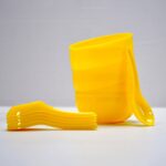 Plastic Soup Bowl & Spoon Set for Kitchen (6-Pcs) - Neckline Detail by Nari Haat, Indian ethnic wear, women clothing,...