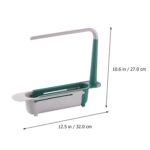 Expandable Kitchen Drying Basket Rack for Kitchen Use (1 Pc) - Sleeve Design by Nari Haat, Indian ethnic wear, women ...