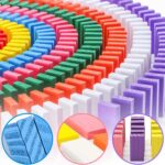 120Pc Dominoes Blocks Set Multicolor Wooden Toy Building Indoor Game Toy. - Image 10
