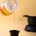 Oil Dispenser Plastic with small nozzle 650ml - Fabric Detail by Nari Haat, Indian ethnic wear, women clothing, desig...