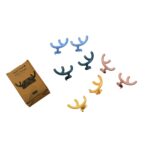 Plastic Wall Hanger Hook Wall Adhesive Hook Premium Quality Wall Hook (Pack Of 4pc) - Image 2