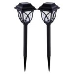 Solar Garden Lights LED Outdoor Stake Spotlight Fixture Garden Light (Pack of 2pc ) - Image 5