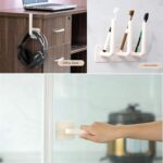 Multifunctional Adhesive Rack for Kitchen and Bathroom - Image 2