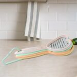 Heart Grater Set and Heart Grater Slicer Used for Grating and Slicing of Fruits, vegetables - Neckline Detail by Nari...