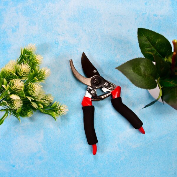 21cm red garden shears pruner