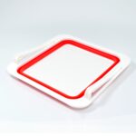 Refrigerator Folding Storage Box – Fridge Basket, Sliding Storage Racks & Tray - Front View by Nari Haat, Indian et...