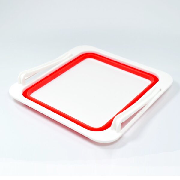 Refrigerator Folding Storage Box – Fridge Basket, Sliding Storage Racks & Tray - Front View by Nari Haat, Indian et...