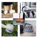 Large Disposable Waterproof Shower Caps – 12 Pack for Women, Travel & Salon - Image 6