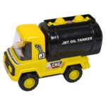 Big Heavy Duty Unbreakable Toy Truck with Sound | Friction Powered Oil-Water Tanker - Back View by Nari Haat, Indian ...