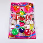 Plastic Kitchen Set Tea Party Kitchen Set Toy for Girls Boys - Back View by Nari Haat, Indian ethnic wear, women clot...