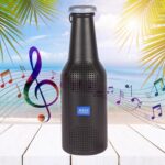 Bottle-Shaped Wireless Bluetooth Speaker with FM, USB & AUX Support - Front View by Nari Haat, Indian ethnic wear, wo...