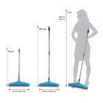 Adjustable Bathroom / Floor Stainless Steel Rod Wiper, Plastic Floor Wiper - Image 4