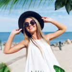 Girls UV Protection Hat - Premium Quality Sun Cap for Beach, Golf, Fishing (1pc) - Image 3