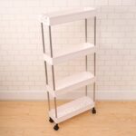 Plastic 4 Layer Folding Trolly Storage Organizer Kitchen Rack - Front View by Nari Haat, Indian ethnic wear, women cl...