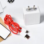 Super Fast Charger With Cable for All iPhone, Android, Smart Phones, Tablets. - Full Detail by Nari Haat, Indian ethn...