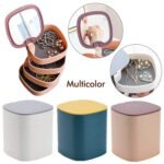 4 Layers Jewellery Box, 360 Degree Rotating Jewelry Box, - Image 3