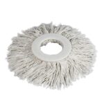 Microfiber Spin Mop Head – Round Shape Standard Size Refill for All Mop Types - Image 5