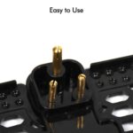 Multi-Purpose Wall Holder Stand for Charging Mobile (Black) - Full Detail by Nari Haat, Indian ethnic wear, women clo...