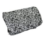 Stretchable Mix-Design AC Cover – Dust, Insect & Corrosion Shield (Mix Design) - Back View by Nari Haat, Indian eth...