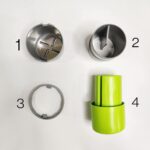 Plastic Dry Fruit and Paper Mill Grinder Slicer - 3-in-1 - Sleeve Design by Nari Haat, Indian ethnic wear, women clot...