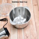 Stainless Steel Electric Meat Grinders with Bowl Heavy (3L) - Full Detail by Nari Haat, Indian ethnic wear, women clo...